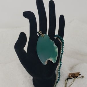 Green Agate Necklace